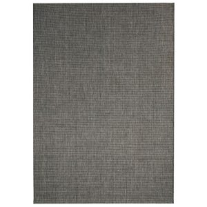 vidaXL tæppe sisallook indendørs/udendørs 120 x 170 cm mørkegrå