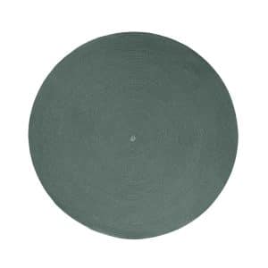 Cane-line | Circle tæppe, Farve Dark green, Størrelse Ø140 cm