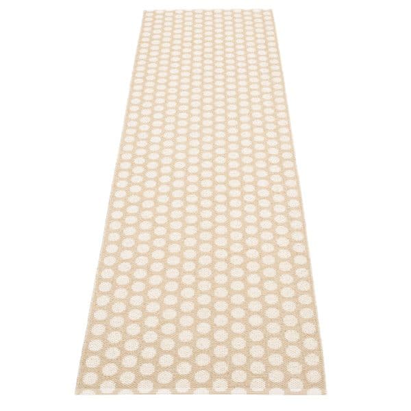 Pappelina Noa gulvtæppe 70 cm x 250 cm, noa beige/vanilla