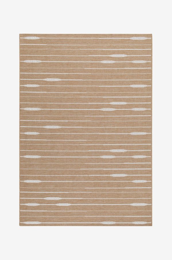 KM Home - Udendørstæppe Athena - Beige - Udendørstæpper - - Homeroom
