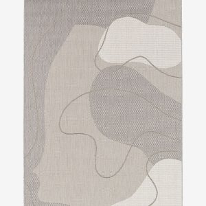 KM Home - Udendørstæppe Toscana - Grå - Udendørstæpper - - Homeroom