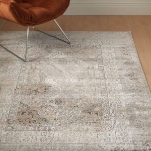 &Home - Tæppe Pansy Classic - Beige - Fladvævede tæpper - - Homeroom
