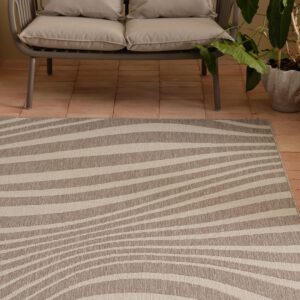 &Home - Udendørs tæppe Riomaggiore Outdoorcarpet - Beige - Udendørstæpper - - Homeroom