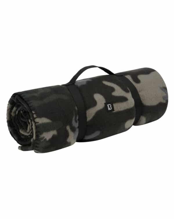 Brandit Fleece Tæppe Dark Camo - One Size