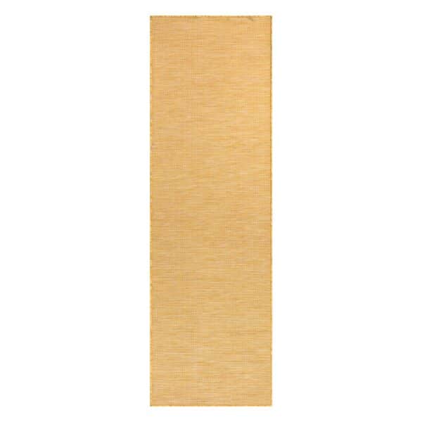 Gulvtæppe Palm 2778 Gul 80X250