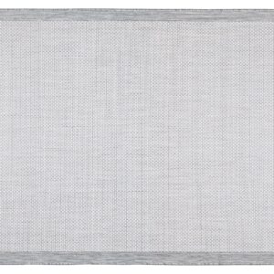 NORDVÄRK 23745A Fresco udendørs gulvtæppe, rektangulær - antracit og hvid sisal (160x230)