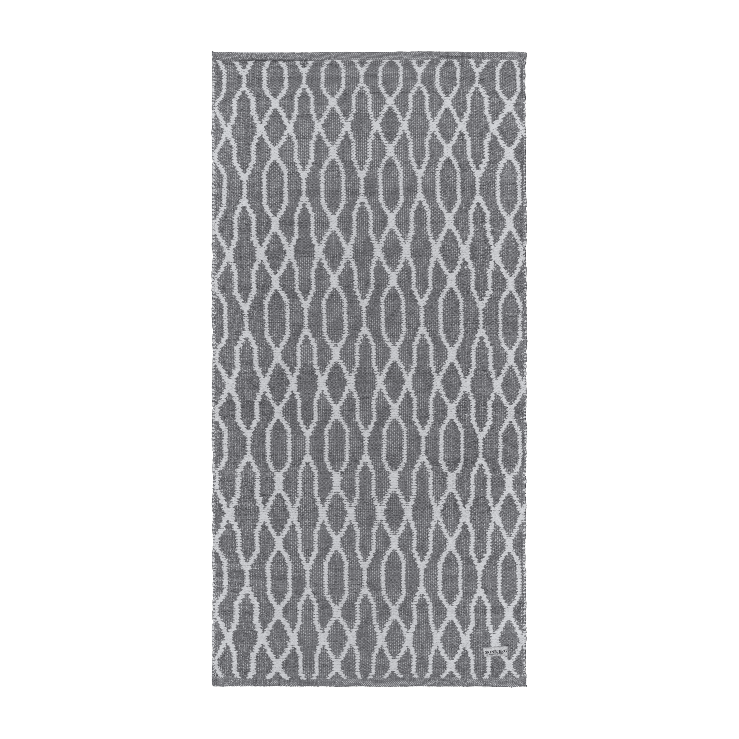 Stål Gråt Tæppe af Genbrugsplastik B65xL170