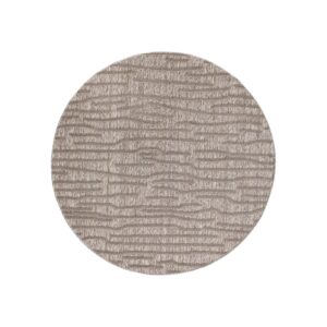 Tæppe Santorini 450 Brun 120X120cm Rund