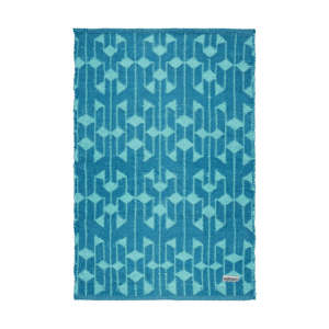Turquoise Tæppe af Genbrugsplastik B65xL135