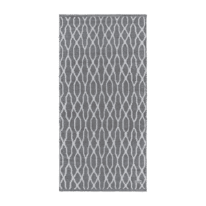 Stål Gråt Tæppe af Genbrugsplastik B65xL135