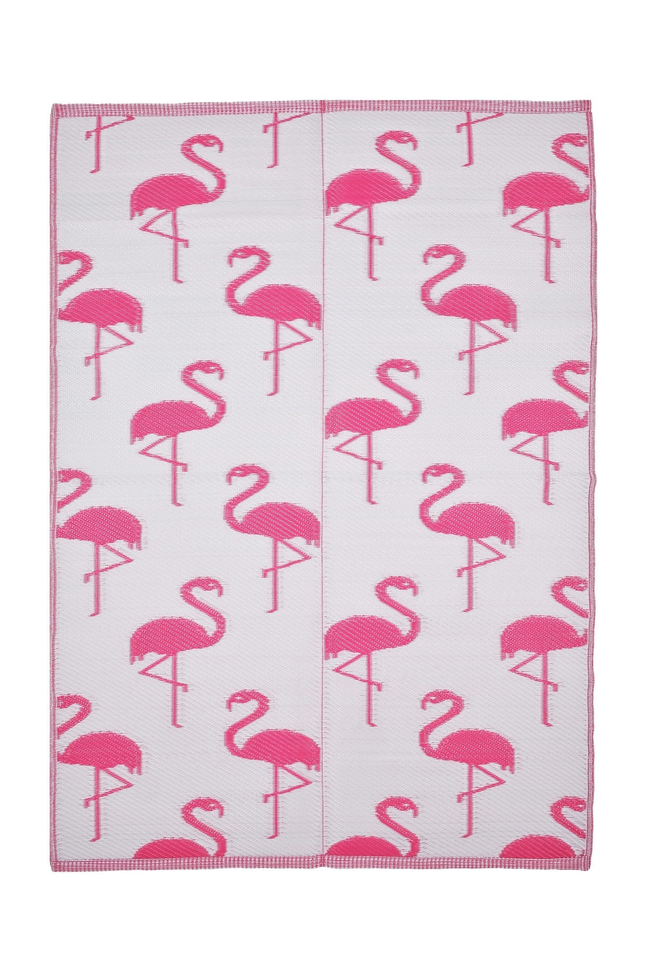 NORDVÄRK Savana 8811 udendørs gulvtæppe, rektangulær - pink polypropylen (150x210)