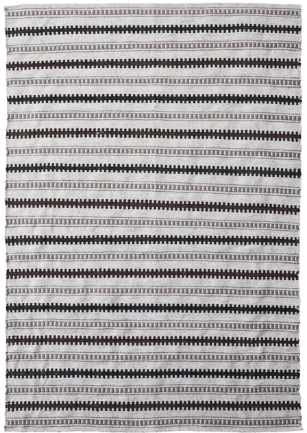 Tæppe House Doctor Terra lysegrå 140x200 cm udendørs/indendørs genanvendt polyester